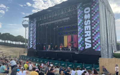 Dàmaris Gelabert en un moment del concert | Ràdio Sabadell